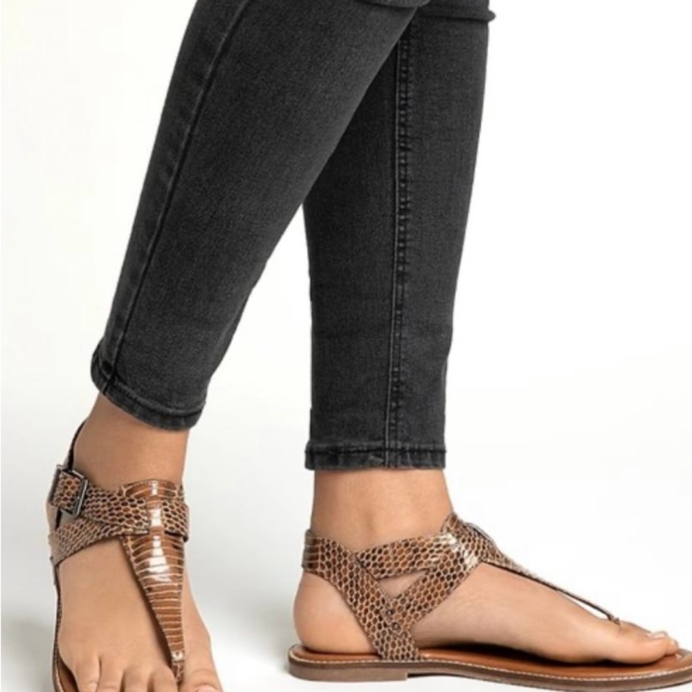Brown Strappy Sandals